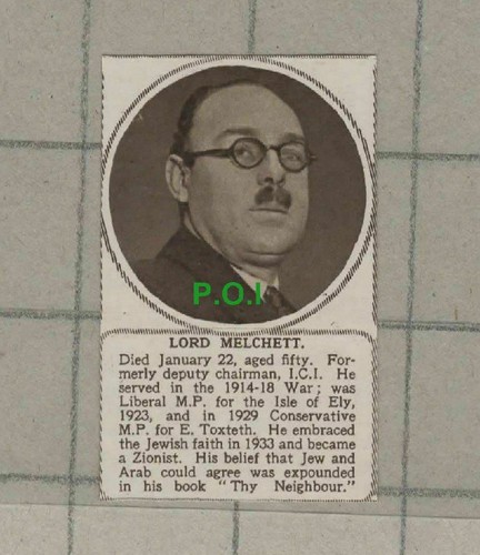 C1972 lord melchett - lord, ici