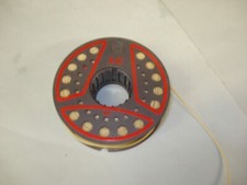 LEEDA LC 60 FLY REEL SPARE SPOOL WITH USED FLY LINE