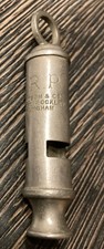 Vintage A R P Whistle by J. Hudson & Co, Barr St, Hockley, Birmingham police