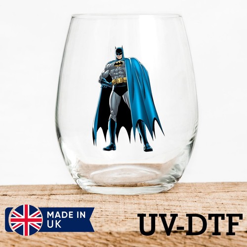 Batman 8pcs dtf stickers - batman, uv