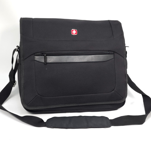 Wenger black laptop messenger - wenger,