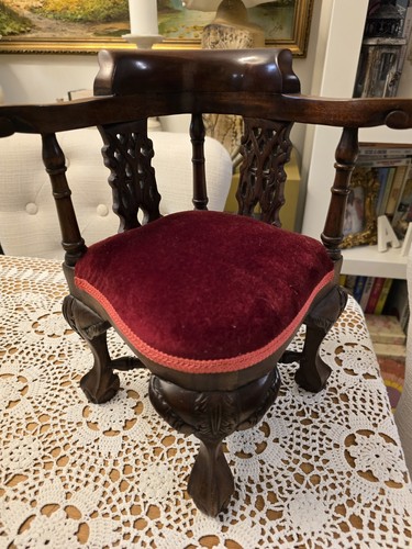 Vintage carved wooden - vintage,