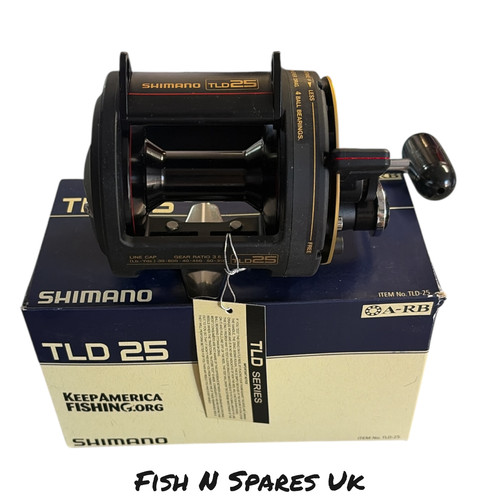 Shimano tld 25lb - lever, drag