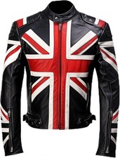 Mens Cafe Racer Union Jack UK