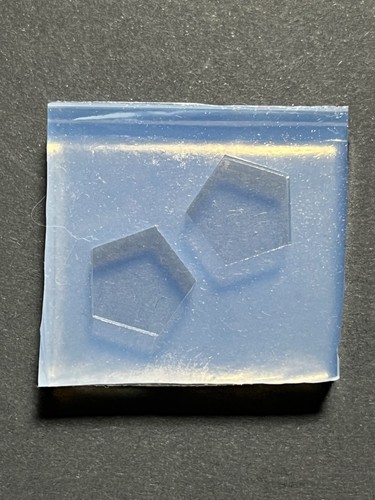Pentagon silicone mould - silicone,