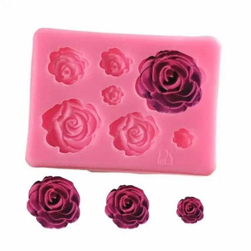 Rose flower silicone - rose,