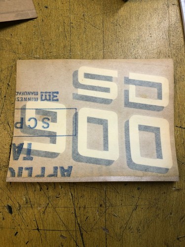 Side cover sticker - side,