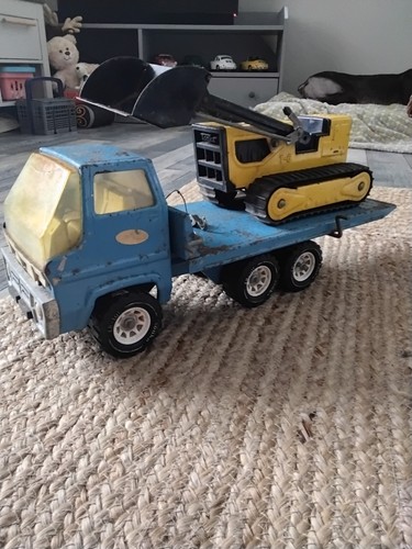 Vintage tonka ramp hoist truck - tonka,