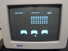 Atari SM124 HiRes mono monitor