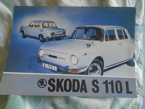 Skoda 110l brochure undated - skoda, s