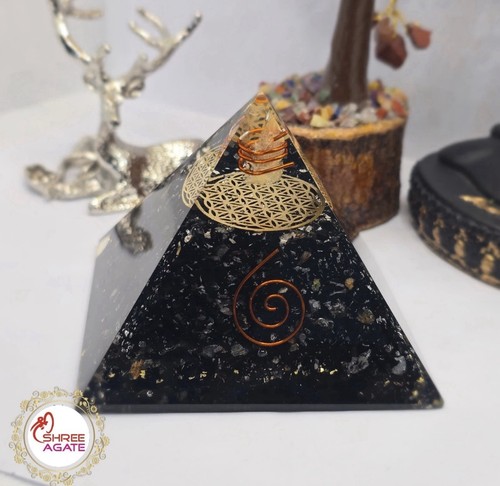 Black tourmaline orgone - tourmaline,