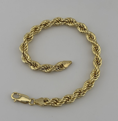 9ct yellow gold - 9ct, rope