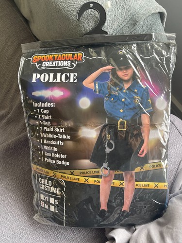 Police girl officer costume - police,