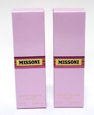2 x Missoni 10 ml EDT Rollerball Boxed - see description