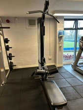 LIFE FITNESS OPTIMA SERIES LAT PULLDOWN / SEATED LOW ROW MACHINE 2-IN-1 MULTIGYM