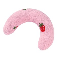 Pet Sleeping Pillow Soft Fluffy Dog Cat U-shaped Pillow Calming Toy Pet