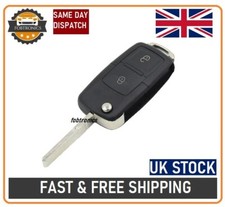 For Skoda Fabia Octavia Rapid 2 Button Flip Key Fob Case Blank HAA Blade A41