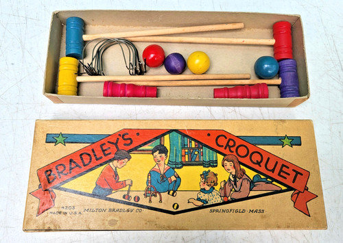 Vintage table croquet 4203 - vintage,