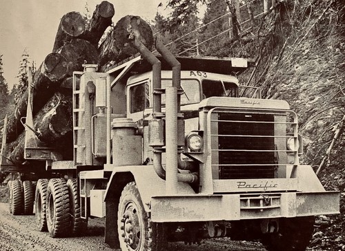Pacific logging truck - logging,