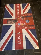 Lewis hamilton flag 5x3 - hamilton,