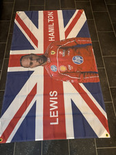 Lewis Hamilton Flag 5X3 Formula 1 Flag Brand New Ferrari Lewis Hamilton Flag