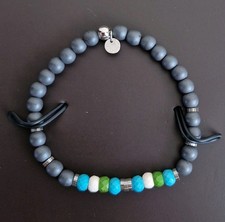 Tateossian Hematite and White
