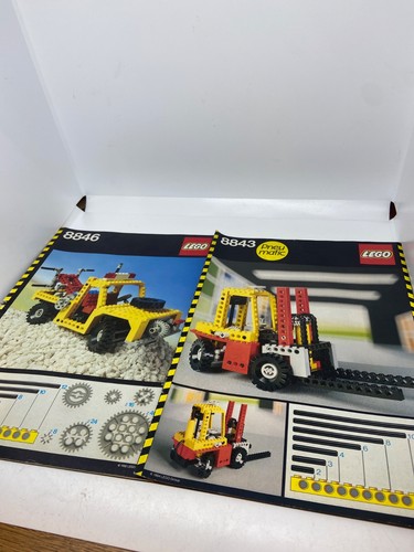 Lego vintage technic - 8843, and