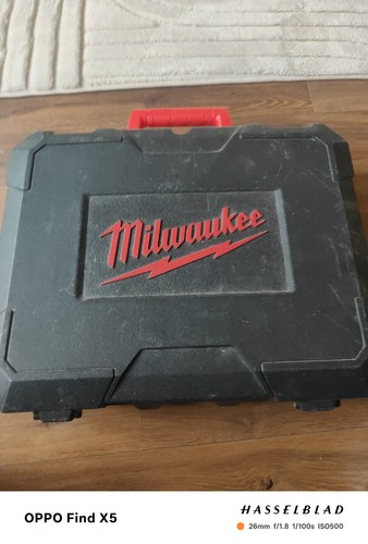 Empty milwaukee drill case - milwaukee,