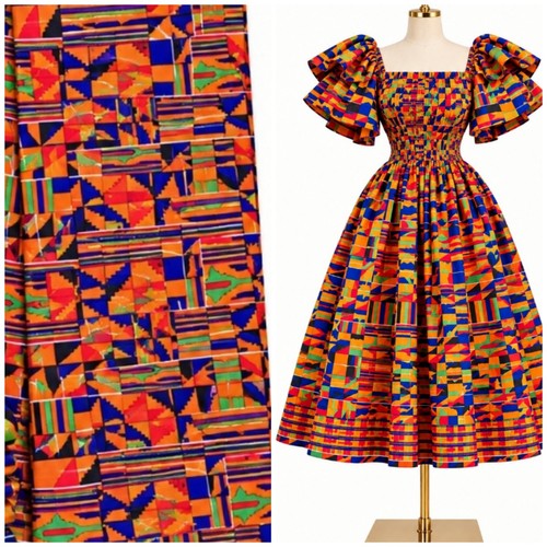 Yards ankara multicoloured - yards,
