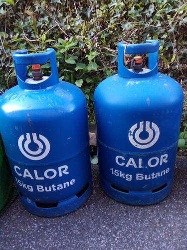 Calor gas butane bottles - gas,