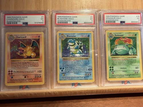 Pokemon tcg shadowless psa - pokemon, 5