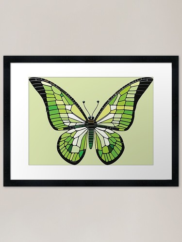 Mosaic ornithoptera priamus - mosaic,