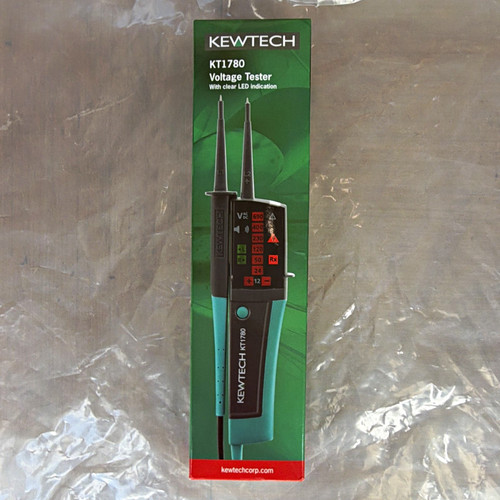 Kewtech kt1780 voltage tester - kewtech,