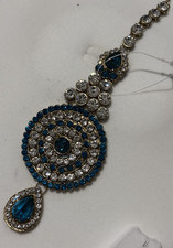 Firozi Blue/Clear Stone with