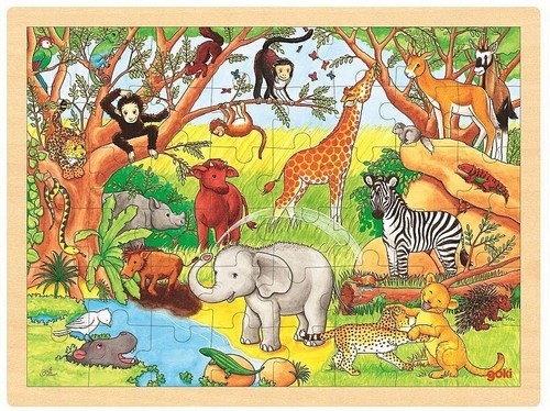 Goki africa piece wooden - africa,