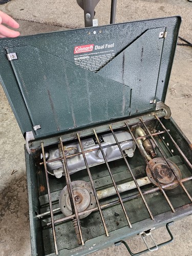 Vintage coleman 424 dual fuel - 424,