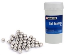 Weldtite Loose Bike Ball Bearings Bulk Tub Sizes 1/8" 5/32" 3/16" 7/32" 1/4"