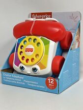 Fisher-Price Chatter Telephone Pull Toy A Classic for Toddlers Aged 12 Months +
