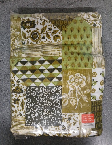 Vintage curtains pair - pair, 46