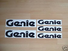 GENIE lift platform hoist scissor access sticker decals