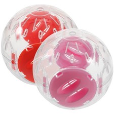 2Pcs Clear Hamster Ball Dwarf