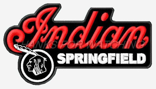 Indian springfield embroidered - indian,