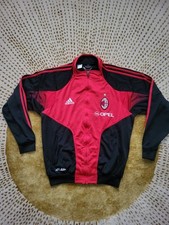 RARE Vintage  AC Milan Tracksuit Top 2004 -Adidas – Size 40-42" Chest
