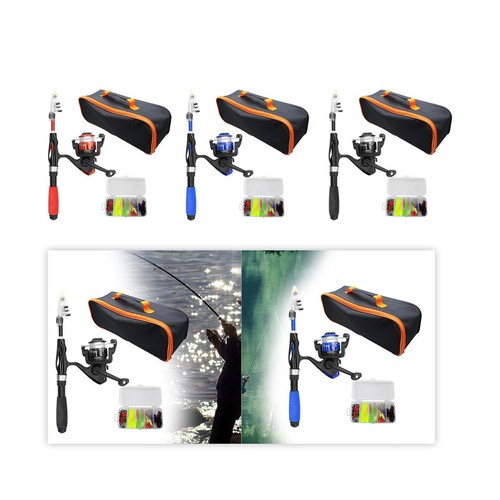 Portable kids fishing rod reel - portable,