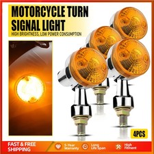 2x Chrome Rear Turn Signal