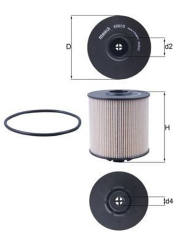 Fuel filter mahle fits - mahle,