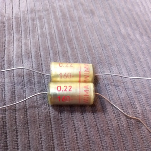 22uf 160v wima vintage - 2x,
