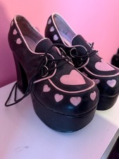 Demonia Charade  Black pink
