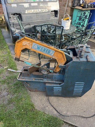 Metal working saw - metal,
