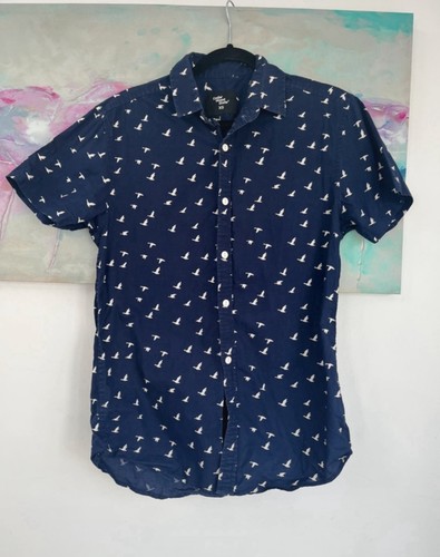 Men navy bird - men’s, short